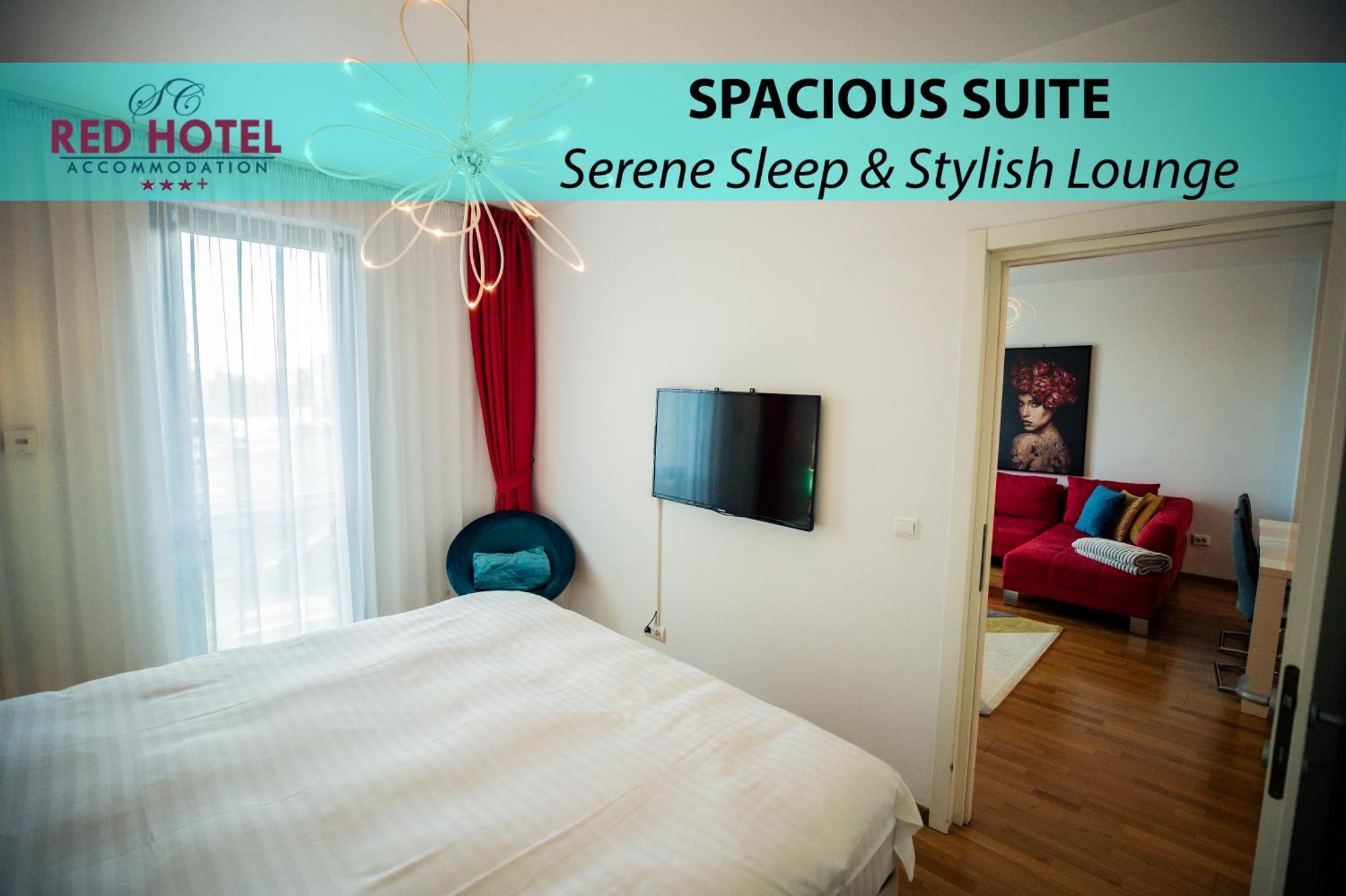 קלוז'-נאפוקה Red Hotel Riviera Suite&Lake מראה חיצוני תמונה