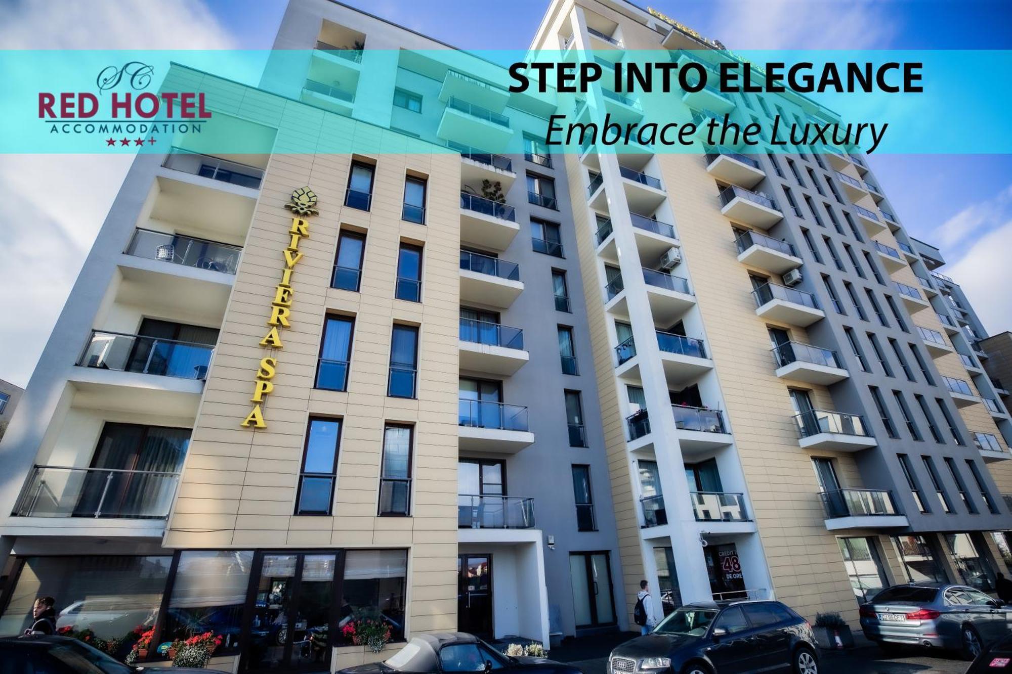 קלוז'-נאפוקה Red Hotel Riviera Suite&Lake מראה חיצוני תמונה